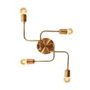 Ver imagem 1 de Plafon Aranha Charlô 4xe27 4 Braços - Cobre