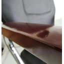 Ver imagem 4 de Cadeira Hidráulica em Couro Pu Pel-C1306 Preta