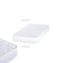 Ver imagem 6 de Quarto Bebê Smile 3 Peças Creme/Carvalho