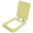 Ver imagem 2 de Assento Sanitário Poliester Soft Close Square Verde Macê para vaso Incepa