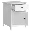 Ver imagem 4 de Mesa de Cabeceira 1 Porta 1 Gaveta 45 Cm Dm112 Branco Dtall