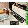 Jogo Tapete Cozinha 1,50 M Kit 3 Peças Antiderrapante Ks-60 - 1