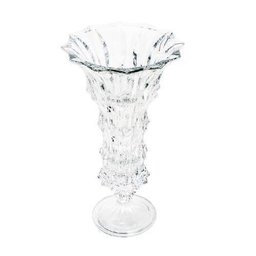 Vaso Decorativo 41cm De Cristal Ecológico Fortune Bohemia - R5956 - 1