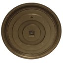 Ver imagem 4 de Relógio Parede Analógico 80 Cm Gigante Retrô Marrom ALÉM MAR