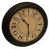Relógio Parede Analógico 80 Cm Gigante Retrô Marrom ALÉM MAR - 2