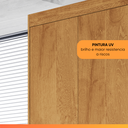 Ver imagem 5 de Guarda Roupas Casal 4 Portas 3 Gavetas 100% Mdf Tunis