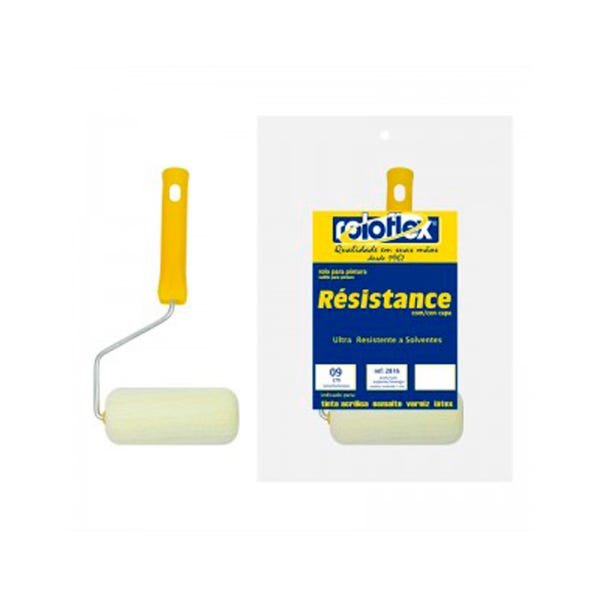 Rolo Resistence Com Capa Roloflex 9 Cm Kit 3 Unidades - 1