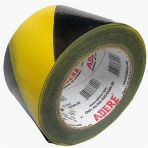 Fita De Demarcação De Área Zebrada 70x200 - 870 - Adere