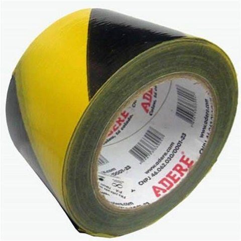 Fita De Demarcação De Área Zebrada 70x200 - 870 - Adere
