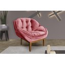 Ver imagem 1 de Poltrona Decorativa Marcela Veludo Rosa