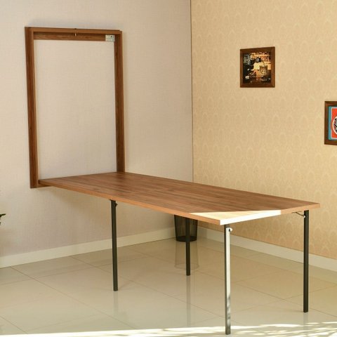 Mesa Dobrável Retrátil de Parede 275x89 Noronha