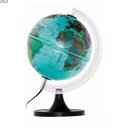 Ver imagem 2 de Globo Terrestre Libreria 21cm Aquarela Verde Claro Pi/Bs-Pp 310993 Politico Bivolt Preta
