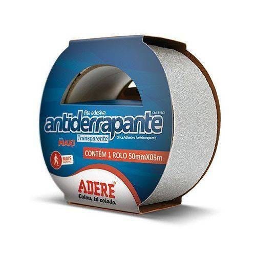 Fita Adesiva Antiderrapante 50x05 Transparente - 1