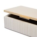 Ver imagem 3 de Caixa Decorativa em MDF e Veludo 23cm 24221 Mart