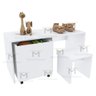 BAÚ COM RODAS E MESA COM BANCO PARA BRINCAR M157.2021.B MUNDI MOVEIS - 5