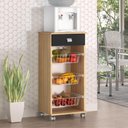 Ver imagem 1 de Fruteira Talita com Rodinhas 1 Gav.