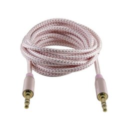 Cabo de Áudio Stereo P2 Sumay Premium SM-CASP2 3.5mm 1,8 Metros - Prata - 10