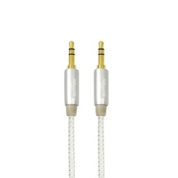 Cabo de Áudio Stereo P2 Sumay Premium SM-CASP2 3.5mm 1,8 Metros - Prata - 5