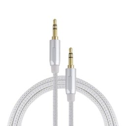 Cabo de Áudio Stereo P2 Sumay Premium SM-CASP2 3.5mm 1,8 Metros - Prata - 1