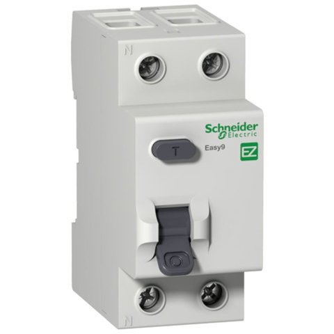 Interruptor Diferencial Residual Easy9 2 Pólos 30ma 40 Amperes - Ez9r33240 - Schneider Interruptor D