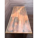 Ver imagem 4 de Mesa de Jantar em Madeira de Demolição Patina 140x60x80