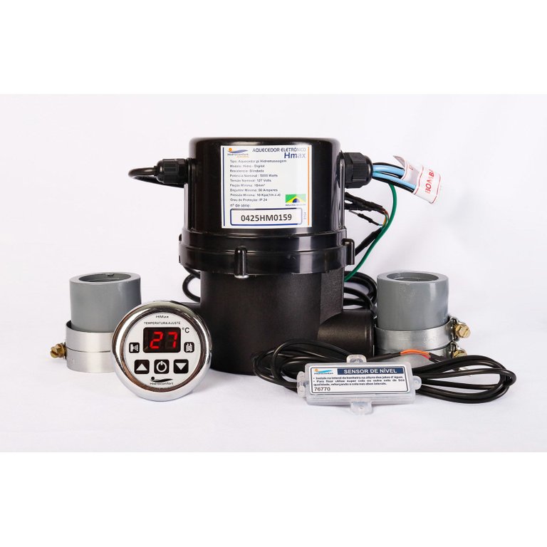 Aquecedor Eletrico Hidromassagem 8000w Hmax Hidroconfort Aquecedor Eletrico Hidromassagem 8000w Hmax Hidroconfort