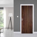 Ver imagem 1 de Adesivo de Porta Madeira Escura Vertical - P 70x210 cm