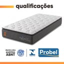 Ver imagem 6 de Cama Box Solteiro Molas Ensacadas Pillow Super Monaco 88x188x72cm Probel - Suporta até 180kg