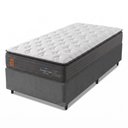 Ver imagem 1 de Cama Box Solteiro Molas Ensacadas Pillow Super Monaco 88x188x72cm Probel - Suporta até 180kg