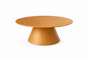 Ver imagem 2 de Mesa de Centro em Lâmina Natural 90cm Design Contemporâneo Desirée Oona Design Mel