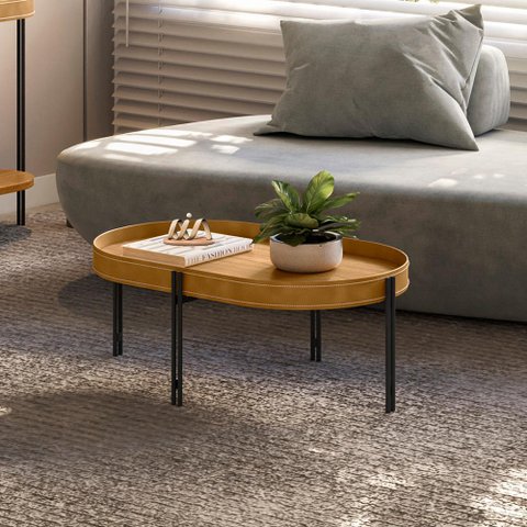 Mesa de Centro Industrial para Sala Nature Fosco Mônaco Linea Brasil