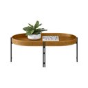 Ver imagem 2 de Mesa de Centro Industrial para Sala Nature Fosco Mônaco Linea Brasil