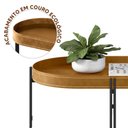 Ver imagem 3 de Mesa de Centro Industrial para Sala Nature Fosco Mônaco Linea Brasil