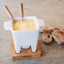 Ver imagem 4 de Fondue em Cerâmica 5 Peças Bianco 300ml Boska Branco