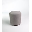 Ver imagem 3 de Kit 02 Puff Perse Decorativo Tecido Linho Banqueta Redondo