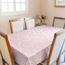 Ver imagem 7 de Toalha de Mesa Jacquard 04 Lug Cozinha Quadrada:Rose