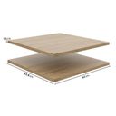 Ver imagem 6 de Módulo 45x120 2 Portas 1 Kit Prateleiras Frame CabeCasa MadeiraOriginals