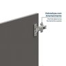 Módulo 45x120 2 Portas 1 Kit Prateleiras Frame CabeCasa MadeiraOriginals - 10