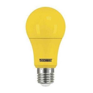Lâmpada LED Bulbo 5W E27 TKL Colors Taschibra - Amarelo