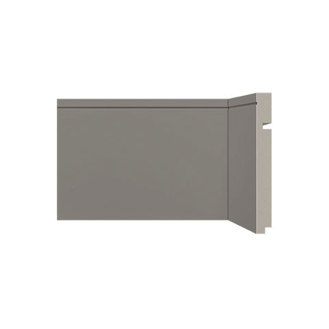 Rodape 518 Cinza Titanium de Ploest 15cm Santa Luzia (1un)