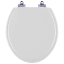 Ver imagem 1 de Assento Sanitário MDF Soft Close Flamingo Cinza Claro para vaso Incepa