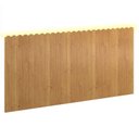 Ver imagem 7 de Quarto de Bebê Unique 3 Portas com Cômoda 6 Gavetas e Painel Farm com Led Freijó Off White Eco Wood 
