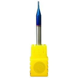 Fresa Topo Reto Metal Duro 2,5mm - 4 Cortes com 63hrc - 1