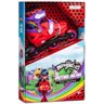 Patins Inline 2 em 1 Tam 31-34 Miraculous Ladybug Multikids - Br1628out [reembalado] Br1628out - 3