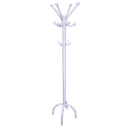 Ver imagem 1 de Dais Mancebo Cabideiro Chão Organizador Bolsa Casaco Roupa Branco