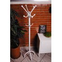 Ver imagem 2 de Dais Mancebo Cabideiro Chão Organizador Bolsa Casaco Roupa Branco