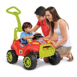Mini Veículo Infantil Smart Passeio 468 Vermelho - Bandeirante - 2 Mini Veículo Infantil Smart Passeio 468 Vermelho - Bandeirante - 2