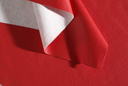 Ver imagem 3 de Poltrona Womb Chair com Puff em Couro Ecológico Vermelho