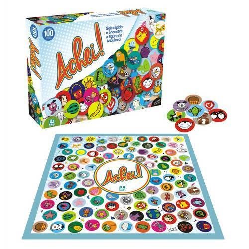 Jogo Tapa na Mesa Galinha Pintadinha, Nig Brinquedos, Multicor