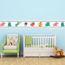 Ver imagem 1 de Faixa Infantil Dragões Bebê Verde e Laranja - 16m